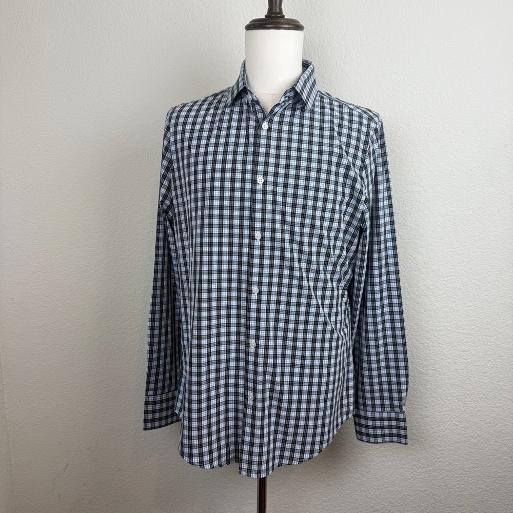 Mizzen + Main Men’s Leeward Dress Shirt | Large | Trim Fit